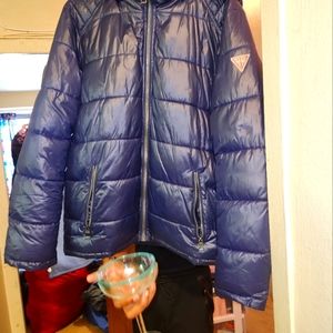 Guess Blue Puffer Jacket